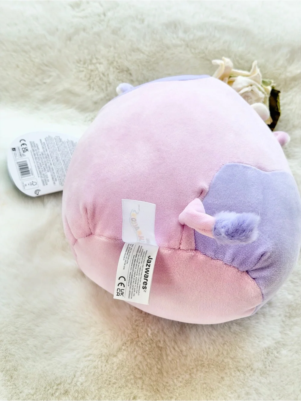 Squishmallows Patty Unicorn Plush - Pink & Lavender - Picture 4 of 6